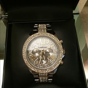 (GIFTED) 🎁 Bebe 💎 diamond 💎 cz encrusted watch